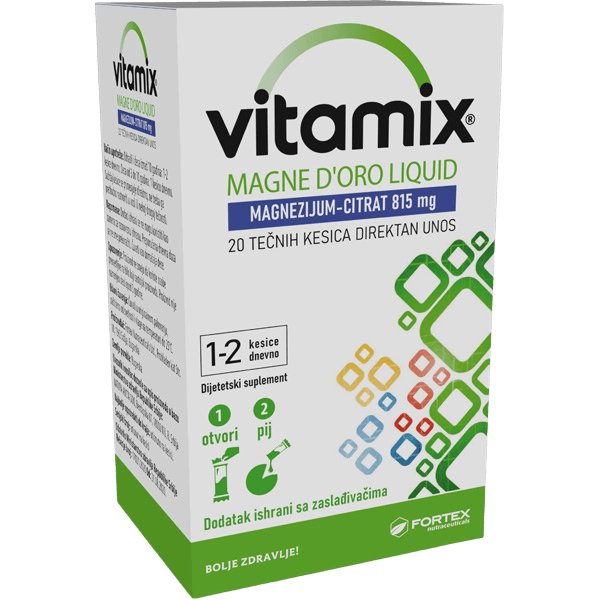MAGNESIUM CITRATE 815mg VITAMIX LIQUID Natura Aucta